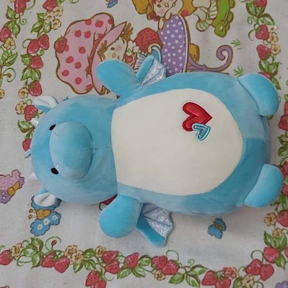 Squishmallows Other - Squishmallow HugMee Miles the Dragon Blue Dragon Plush